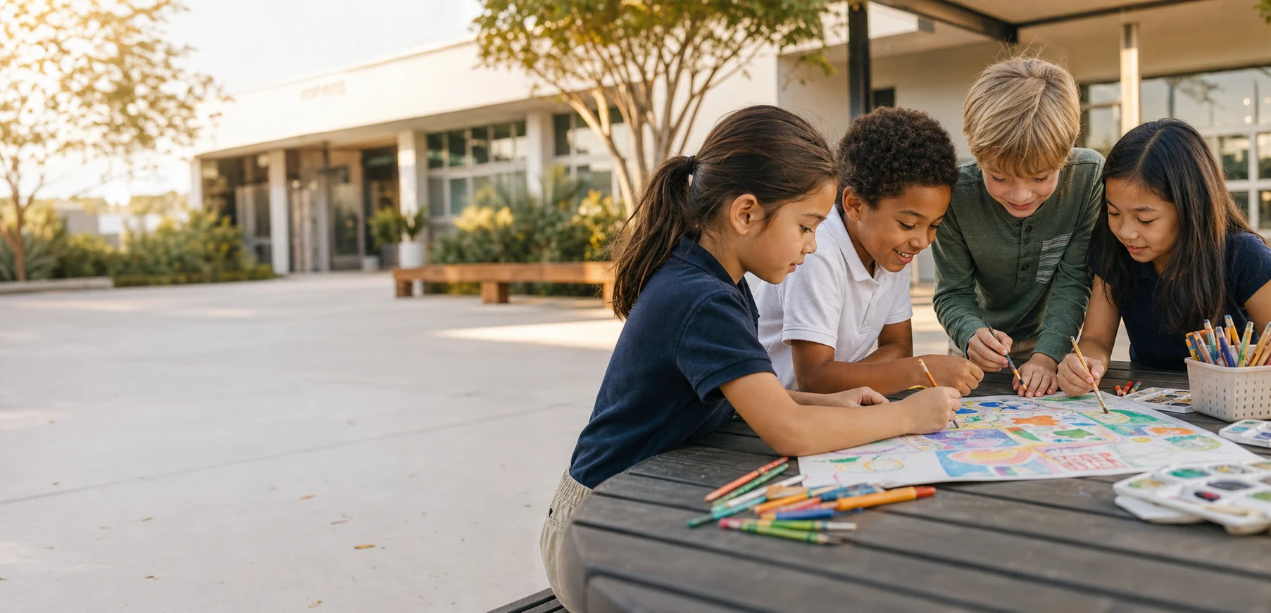Placeholder Murchison Elementary campus photography
