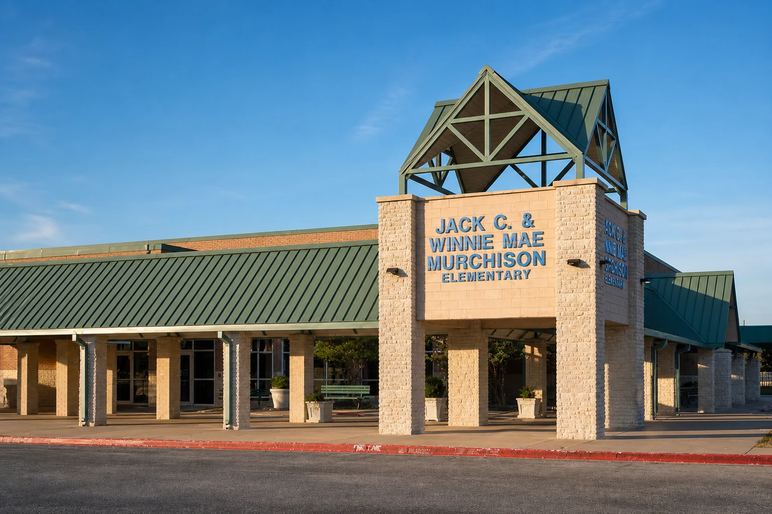 Placeholder Murchison Elementary campus photography